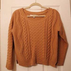 Comfy tan Lauren Conrad Sweater